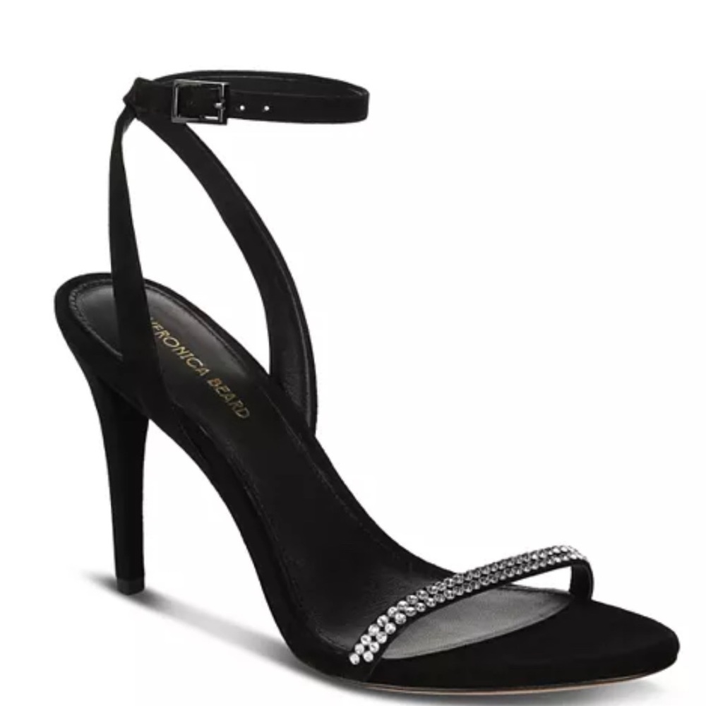 Veronica Beard Women's Maya Ankle Strap High Heel Sandals Sz 9